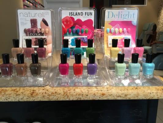 New Zoya nail polish now available at Queen Nail and Spa