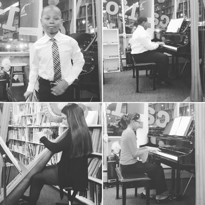 Lark music students performance at Calliope music