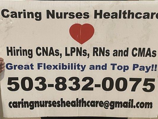 Caring Nurses Healthcare