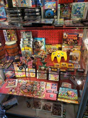 Games behind a display