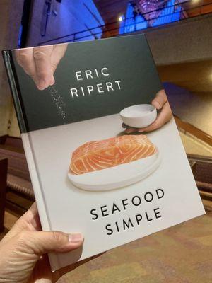 Chef Eric Ripert's Seafood Simple (book is autographed!)