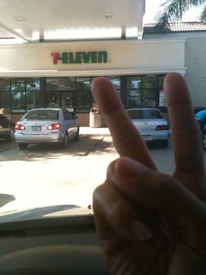 Peace at 7-11!