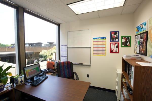 All classrooms have windows, visual aids, wi-fi, computer speakers and white boards.