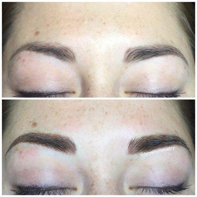 One year touchup - microblading