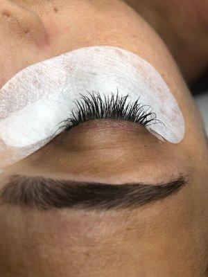 Eyelash extensions!