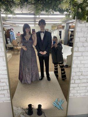 Dress and Tux fitting