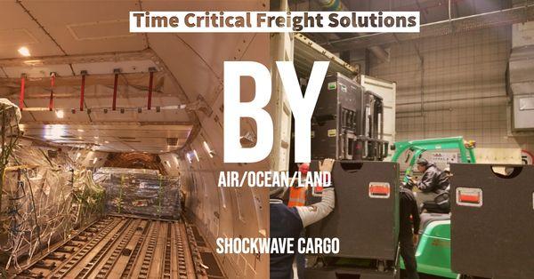 Shockwave Cargo - Time Critical Logistics by Land .. Air .. Ocean both Domestic and International