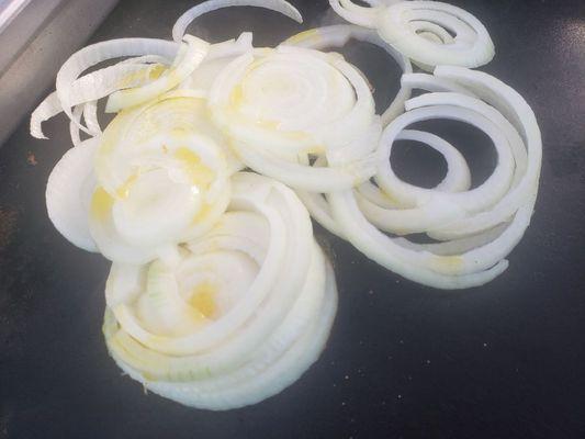 Sauteed onions