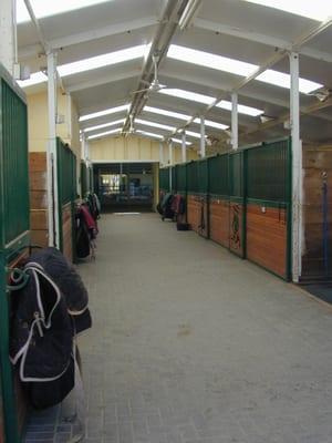 Stall area