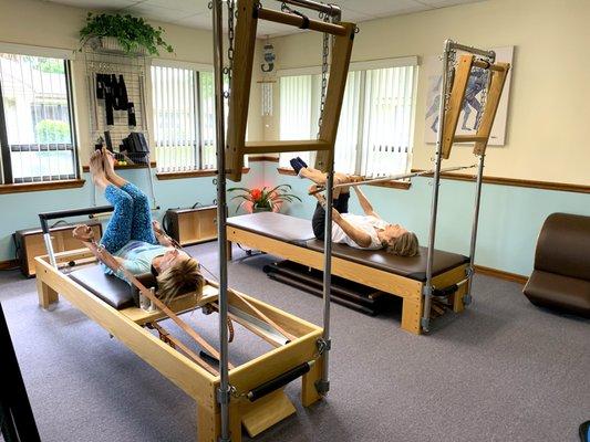 Pilates Tower and Reformer Combo.