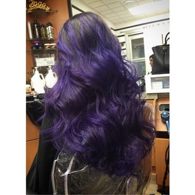 Violet balayage by Thuy