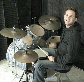 Ryan Fox. Drum teacher and voice teacher at www.interactivemusicteacher.com