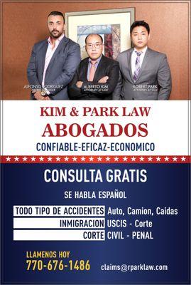 Abogados de Inmigracion, Acicdentes de todo tipo, Caoso Penales, No licensia, DUI y mucho mas