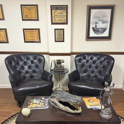 Lee Viacava Law Firm's Waiting Area