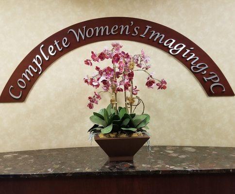 Entryway Florals & Signage