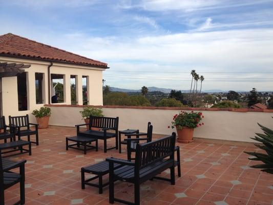 Roof top at Villa Santa Barbara