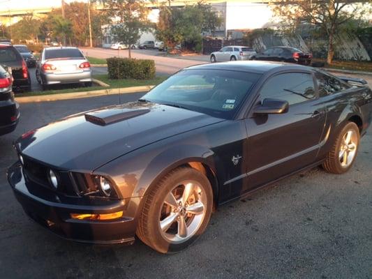 2009 Ford Mustang GT Glass top