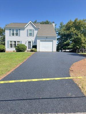 New driveway