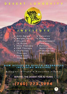 Quench Your Health's Thirst this summer at Desert Longevity Institute