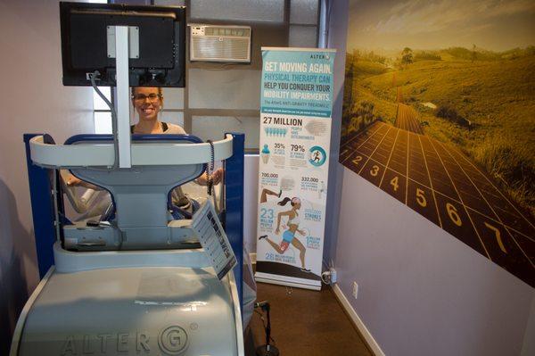 Body Center is the only place around with an ALTER G