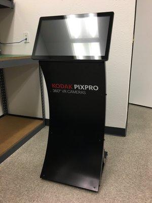 SeePoint's Curve Kiosk for Kodak Trade Show