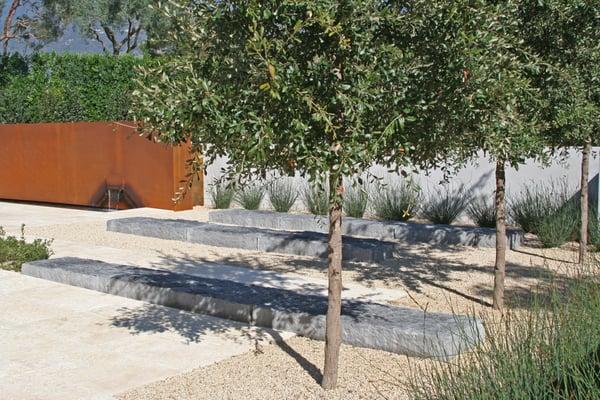 Back Courtyard with Fountain