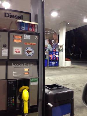 Gas and diesel