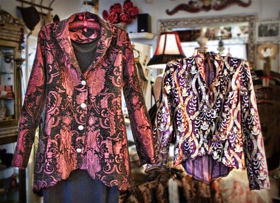 Handmade Jackets by Ann Booth of Hoity Toity in Studio City.