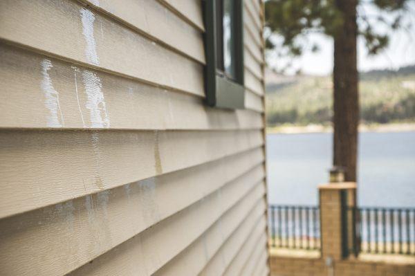 Clean exterior wall