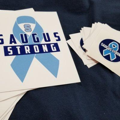 Saugus Strong Decals