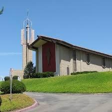 we are located directly behind the church follow the driveway to the right.