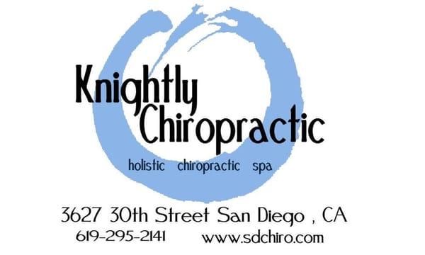 Knightly Chiropractic Logo