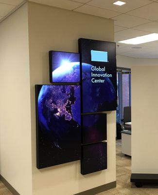 A little custom programmed video wall action.