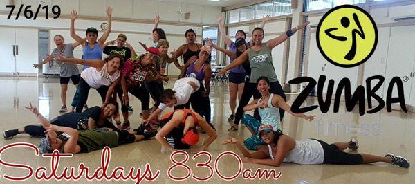 ZUMBA® SATURDAYS 830AM @ MILILANI REC 3