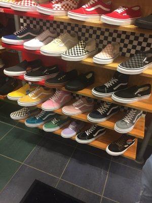 Vans wall