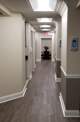 Hallway to Consultation room