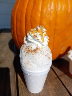 Pumpkin Spice Sno Cone