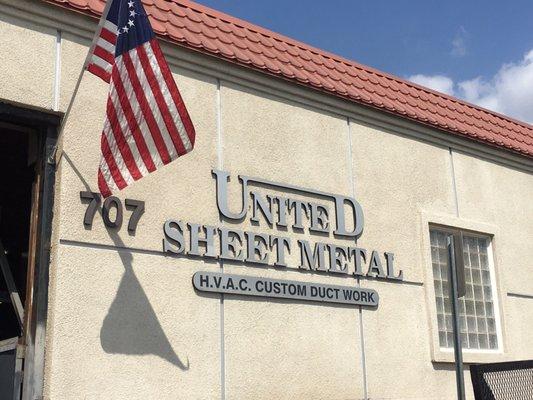 United Sheet Metal in Glendale California.