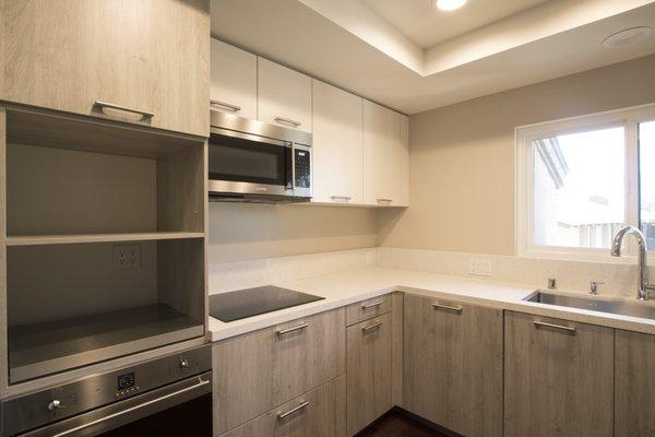 Samll apartment kitchen design work @bluehaus