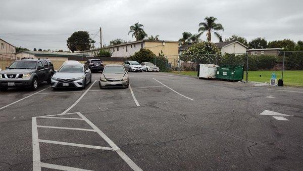 More abandoned cars.