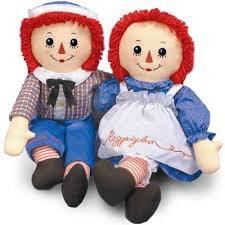 Raggedy Anne & Andy!