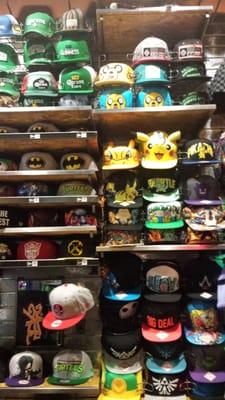 Some of their hats they sell New Era hats 2