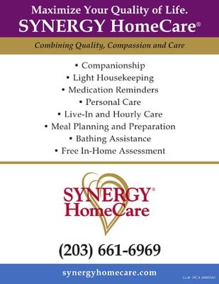 Hey Stamford - Maximize your Quality of Senior Home Care