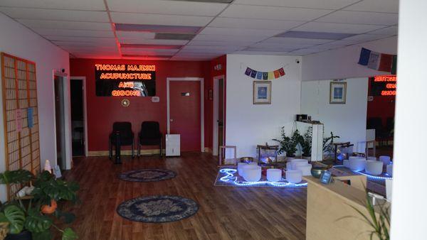 A Fantastic place to practice Qigong or experience a Crystal Bowl Meditation!