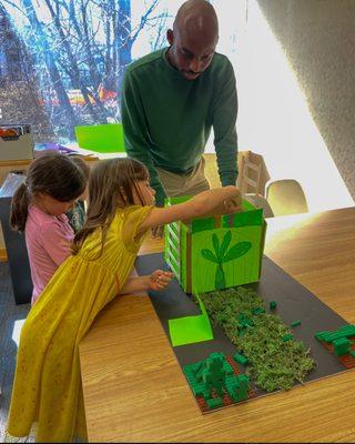 Our French after-schoolers have made a Leprechaun trap!! Wonder who they will catch?