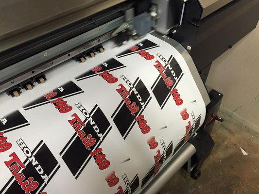 We print all of our own products in-house!