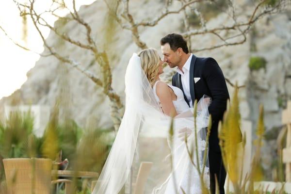 Cabo San Lucas Wedding kiss!