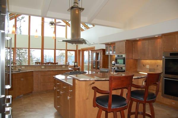 Sequim sunroom/kitchen award winning project