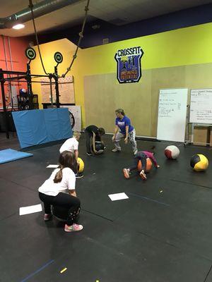 FIT KIDS class