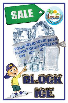 All SOLID BLOCK ICE are on sale